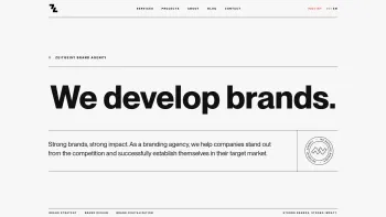 Website Screenshot: Zeitgeist Agentur - Zeitgeist Agentur – We develop brands! - Date: 2023-06-15 16:02:34